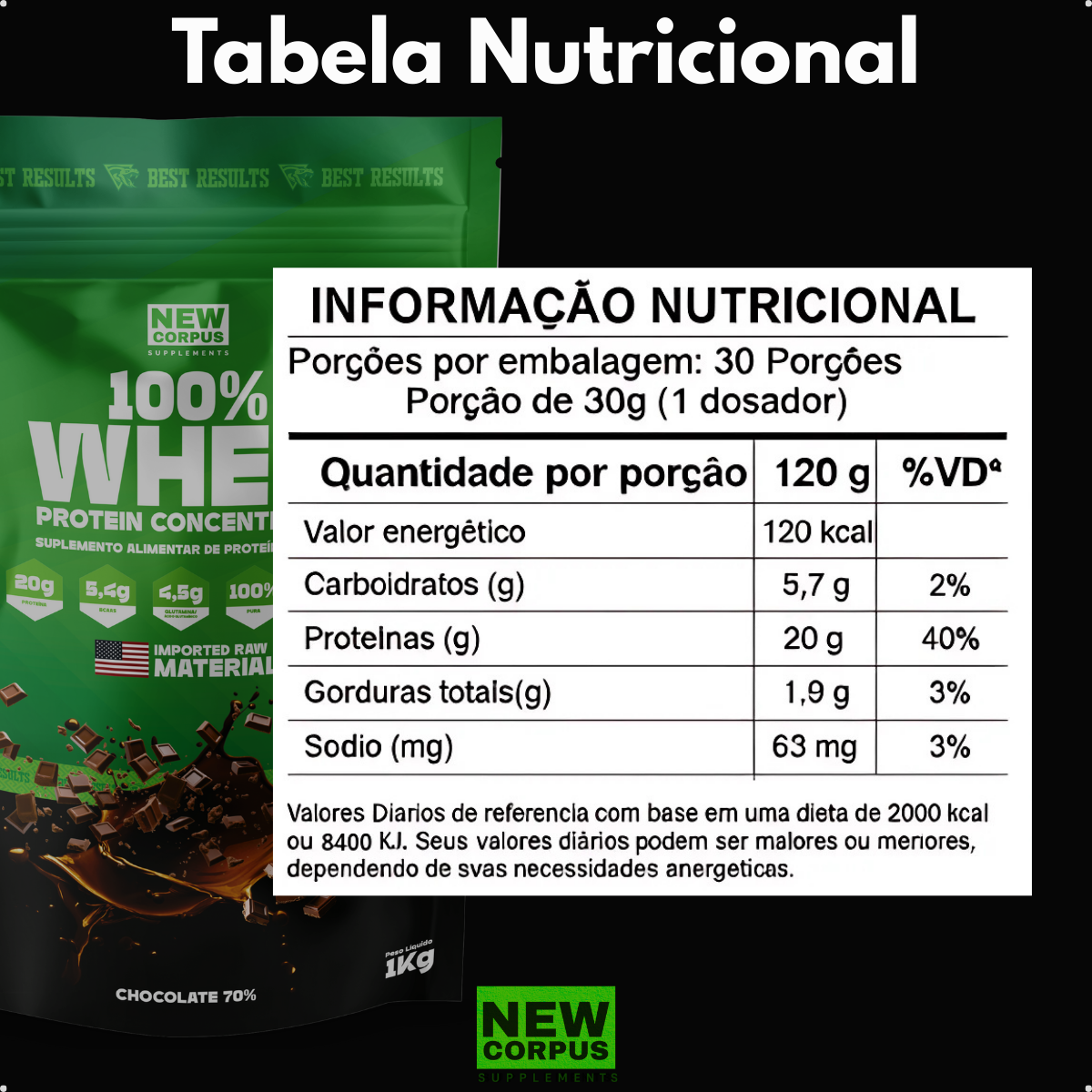 Whey 100% Concentrado - Imagem 3